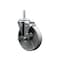 Service Caster 5 Inch Semi Steel Wheel Swivel 34 Inch Threaded Stem Caster with Brake SCC SCC-TS20S514-SSS-TLB-34212 - alternate 1